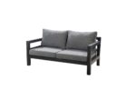 2022 YOI LG Midori sofa 2 seater alu black panther black 001