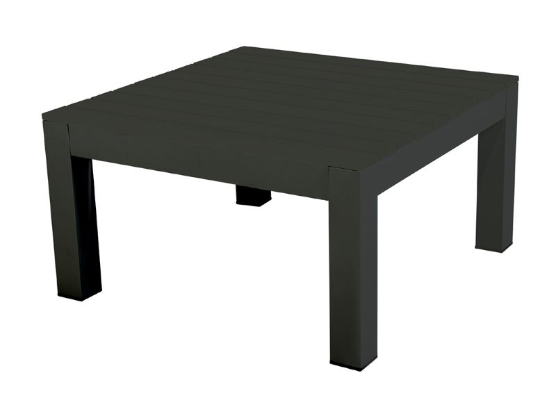 2024 YOI Midori alu dark grey coffee table 775 x 775 cm