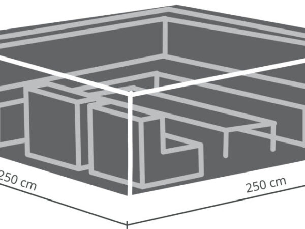 Winza loungeset beschermhoes 250x250x75cm