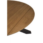 Tierra Omnigo dining tafel 150cmØ Teak - Afbeelding 4