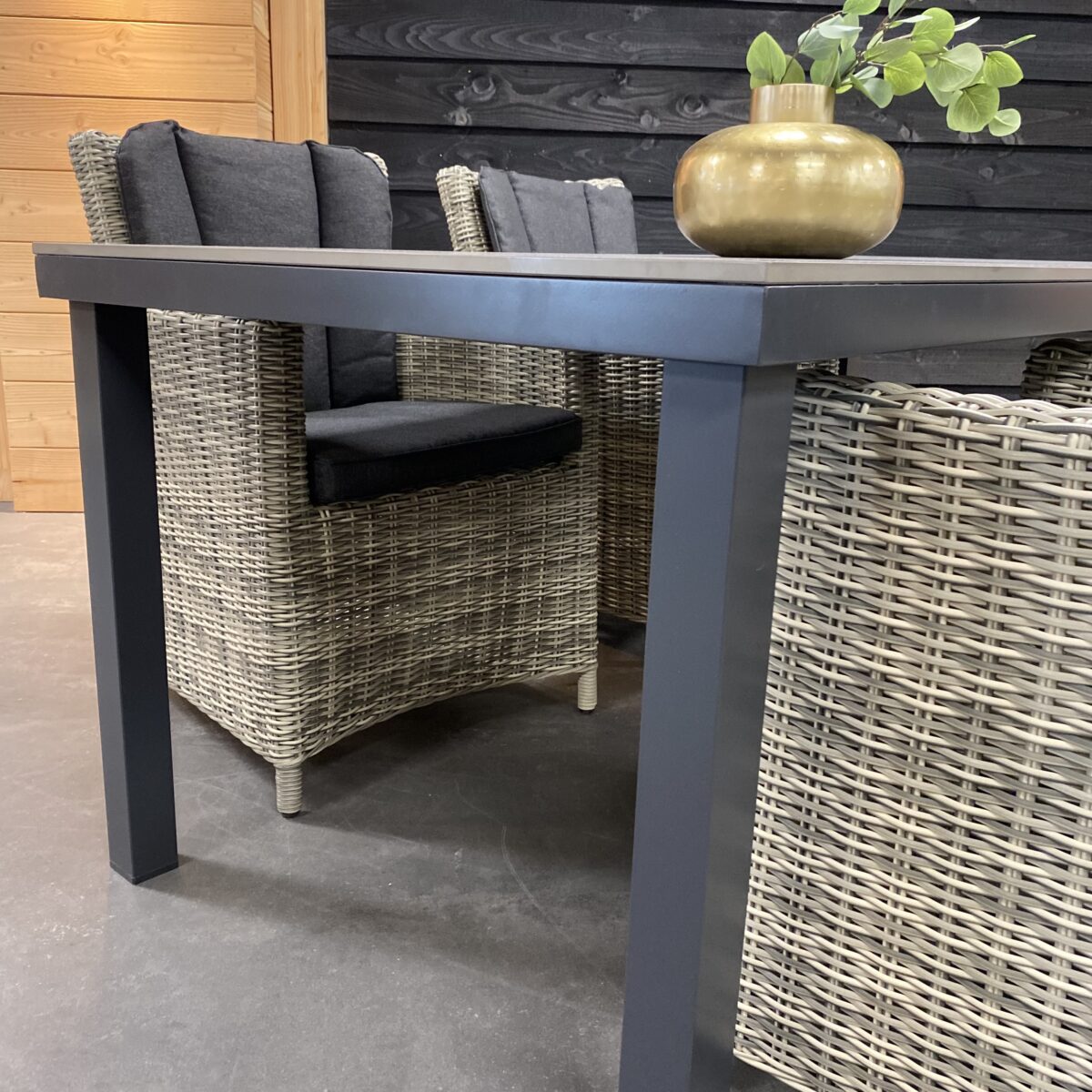 Hartman Comino Alonso 5-delige diningset 180x90cm - Afbeelding 3