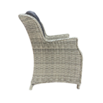 Hartman Comino Mallorca 5-delige diningset 180x90cm Grey - Afbeelding 6
