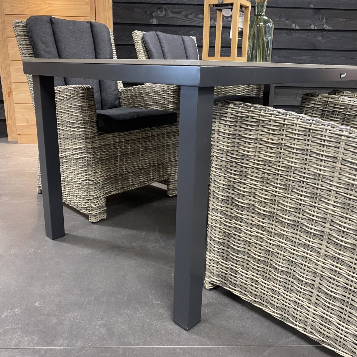 Hartman Comino Cancun 5-delige diningset 180x90cm - Afbeelding 3