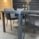 Hartman Comino Cairo rope 5-delige diningset 180x90cm - Afbeelding 3