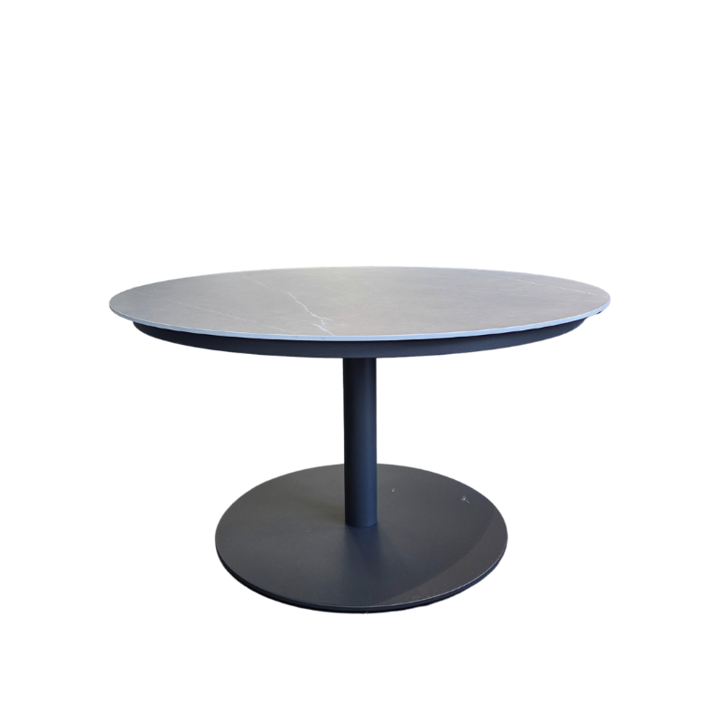 KJ Tuinmeubelen Ibiza sidetable Sintered Stone/Grey