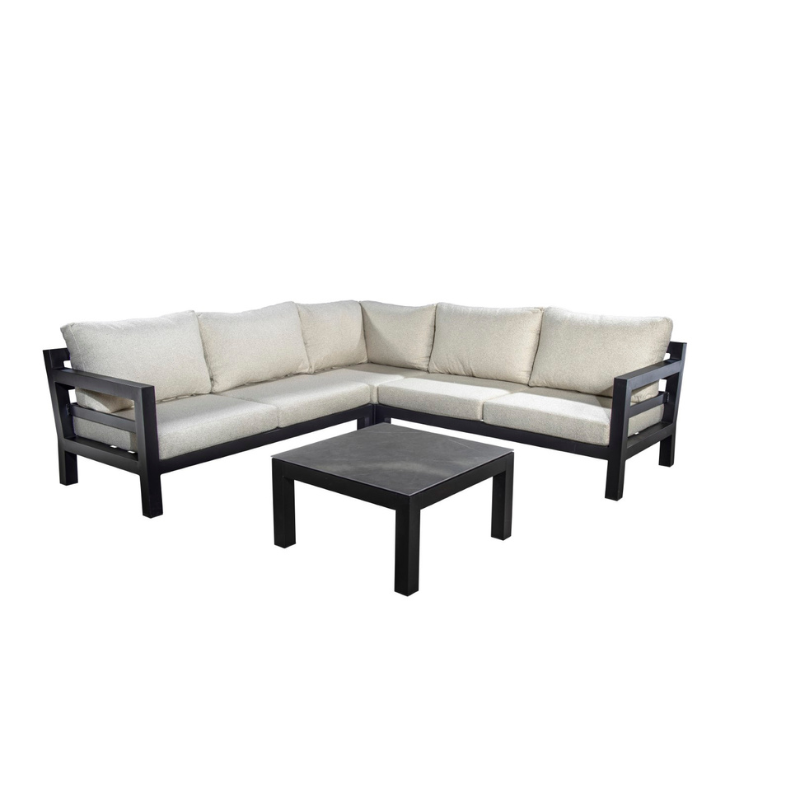 Yoi Midori cornerset Black/Wool White
