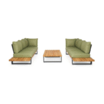 Suns Nardo 3-delige beach Loungeset Forest Green
