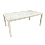 KJ Tuinmeubelen Havana dining tafel 180x100cm White