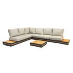 KJ Tuinmeubelen Santander Island Flexset Soft Grey