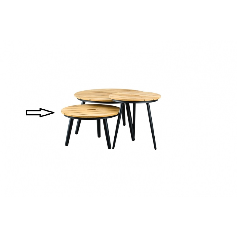 Suns Redondo Bijzettafel 60cmØ Teak