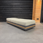 KJ Tuinmeubelen Santander Island Flexset met Firepit tafel Soft Grey - Afbeelding 13