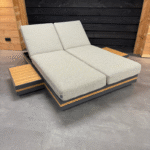 KJ Tuinmeubelen Santander Island Flexset met Firepit tafel Soft Grey - Afbeelding 17