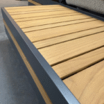 KJ Tuinmeubelen Santander Island Flexset met Firepit tafel Soft Grey - Afbeelding 18