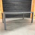 KJ Tuinmeubelen Havana dining tafel 180x100cm Grey - Afbeelding 3