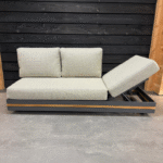 KJ Tuinmeubelen Santander Island Flexset met Firepit tafel Soft Grey - Afbeelding 6