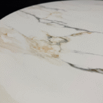 KJ Tuinmeubelen Havana Rond dining tafel 125Øcm White - Afbeelding 4