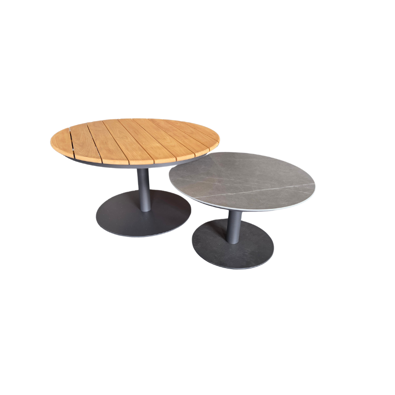 KJ Tuinmeubelen Ibiza sidetable combiset 1 Grey