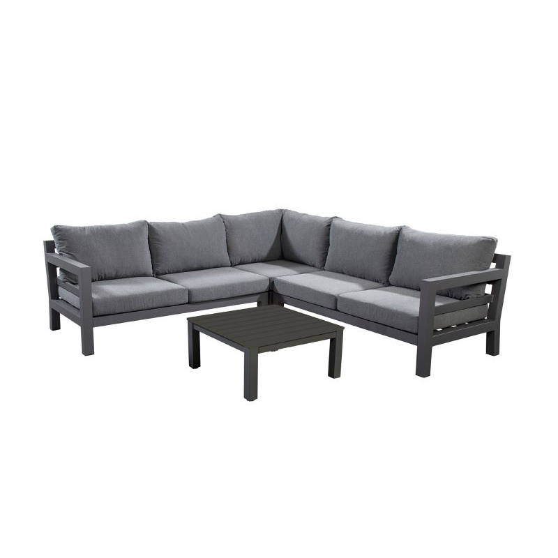 Yoi Midori cornerset Dark grey/Mixed grey