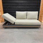 KJ Tuinmeubelen Santander Island Flexset met Firepit tafel Soft Grey - Afbeelding 11